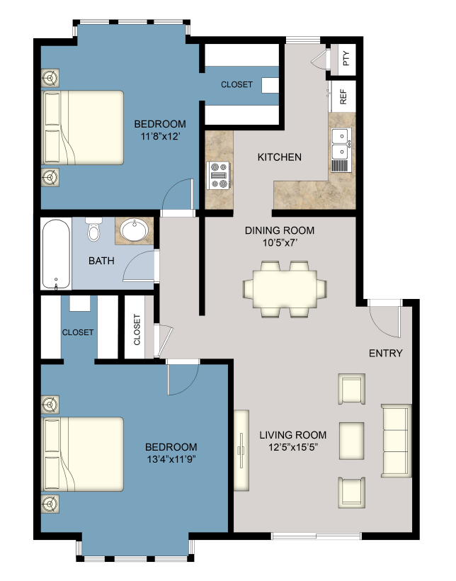 939 Allegheny Court A 1-3 Beds Apartment for Rent - Photo Gallery 31